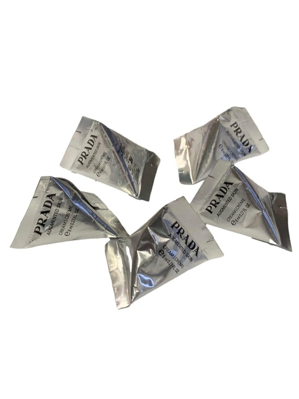 Prada 5 Piece Augmented Skin Cream Samples 8ml/0.27 fl oz each